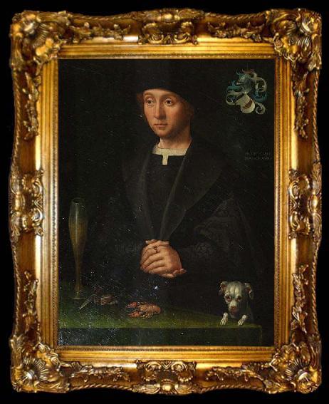 framed  Jacob Claesz van Utrecht Member of the Alardes Family, ta009-2
